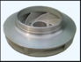 【Cánh bơm kín (Closed Impeller) - Bộ phận dùng cho bơm - Thép không gỉ đúc, Thép đúc (SCS13, SUS304)